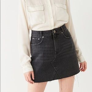 BDG Re-Made Denim Mini Skirt